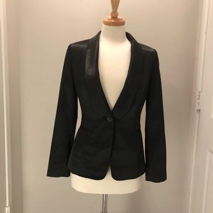 COPY - Arden B Tuxedo Style Satin Blazer